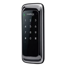 Review Fechadura Digital Intelbras FR 101: Vale a Pena em 2026? fr 101 lateral