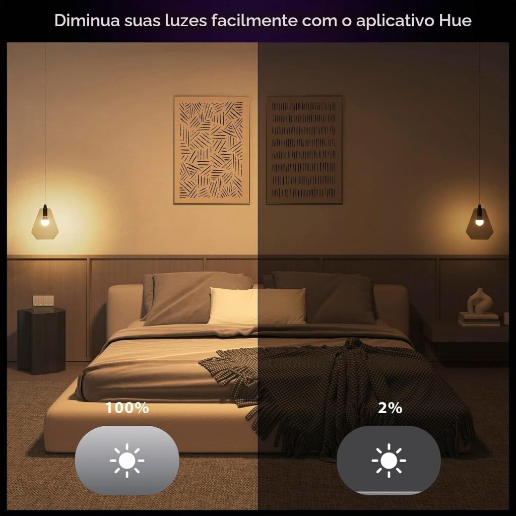philips hue lâmpada essential smart led a19 app